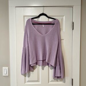 Free People Damsel Bell Sleeve Sweater